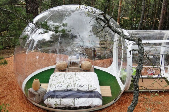 龙子湖球形帐篷